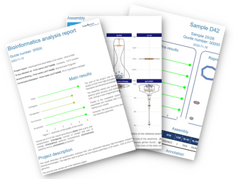 Rapports de bioinformatique : lisibilité et clarté Rapports de bioinformatique : lisibilité et clarté